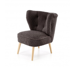 Křeslo MOCCA, Tmavě Hnědá