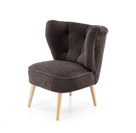 Křeslo MOCCA, Tmavě Hnědá