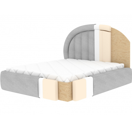 Tapedo postel + kovový rám/plynový zvedák/úložný prostor 140x200 Amore 35 1