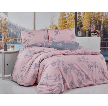 Bavlněný povlak na polštář Liana pink