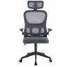 Kancelářské křeslo FB29JB, Šedá/Černá