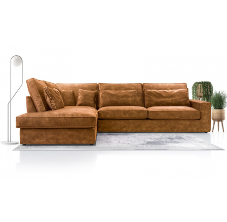 Rohová sedací souprava COBRA, Palladium 9, Levá Rohová sedací souprava COBRA, Palladium 9, Levá