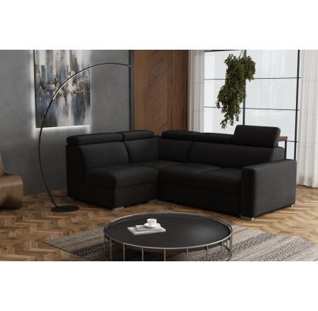 Sedací souprava Petrit VII levá Kronos černá