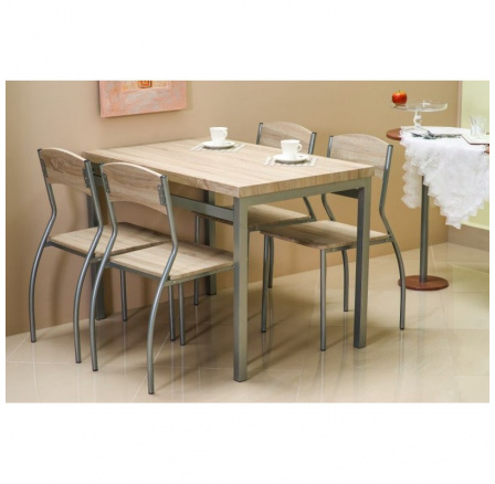 Jídelní set ASTRO / dub sonoma