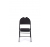 Skládací židle K566, černá