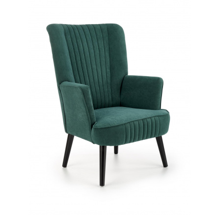 Křeslo DELGADO, zelené