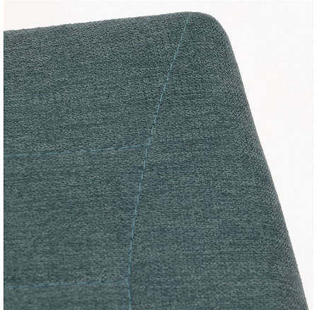 Jídelní židle, zelená, hladká látka, DCL-438 GRN2