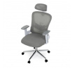 Kancelářská židle, houpací mechanismus, šedá, KA-K2031 GREY