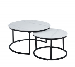 Lavice bílý mramor 80 + 60 L10-FX C