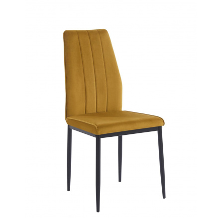 Židle velvet curry K12-FX
