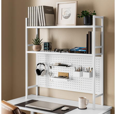 Kovový nástavec na stůl WENDY, 1150 x 980 x 220 mm, bílý