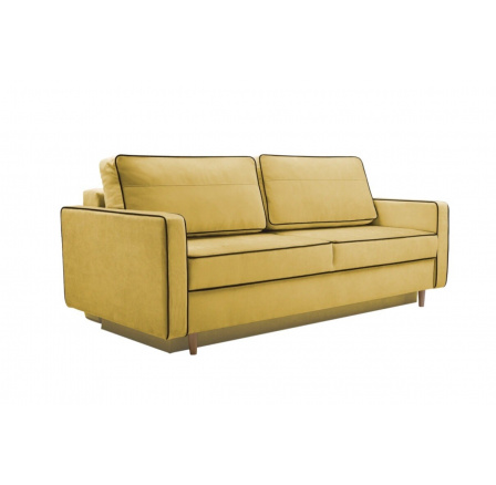 Pohovka rozkládací FASTA Žlutá, Kronos 43