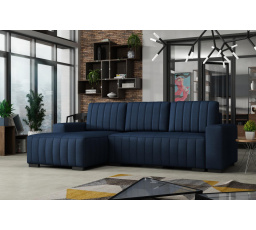 Rohová sedací souprava Hakim L - falcone80/tmavě modrá