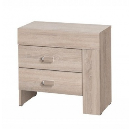 Noční stolek pravý CEZAR R21, Dub sonoma