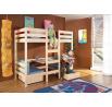 Dětská patrová postel z masivu BARTOŠ