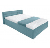 Čalouněná postel KATE FUTON 140x200, modrá