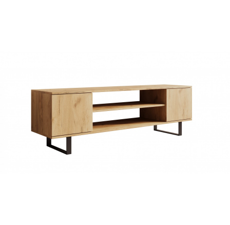 TV skříňka Lofter 155 cm Dub Craft+Dub Craft