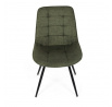 Jídelní židle, zelená, látka, HC-T1130 GRN2