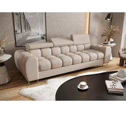 Sofa ASPEN III 265 cm přírodní kůže - Kůže ecru