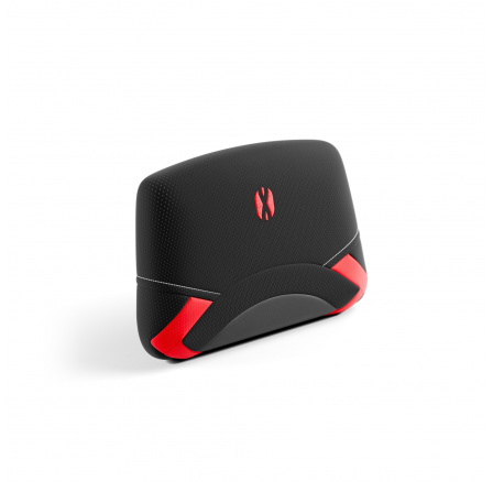 Bederní polštář do křesla  X-Starter, černo-červený