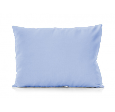 Bavlněný povlak na relaxační polštář světle modrý 50x145