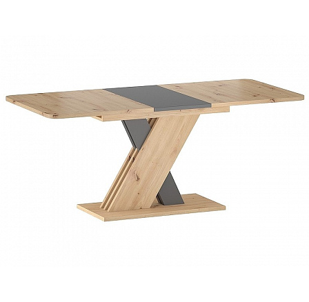 Jídelní stůl EXEL, Dub Artisan/Antracit