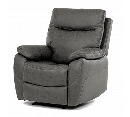 Polohovací křeslo, šedá, látka vintage, TV-4092 GREY3