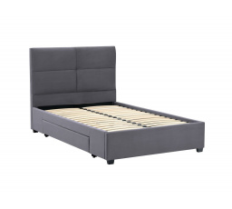 Čalouněná postel 120x200 šedá LT3-FXJG