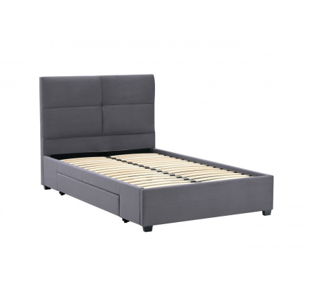 Čalouněná postel 120x200 šedá LT3-FXJG