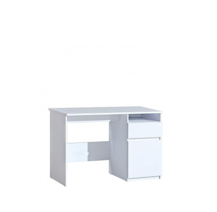 Systém "ARCA" AR7 (Psací stůl D S) - Barva: arktická bílá