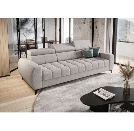 Sofa PORTO III 260 cm - šedá