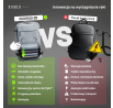 Multifunkční vakuový batoh  Chairs Backpack Air, šedý