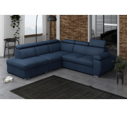 Rohová sedací souprava Bodie II levá modrá
