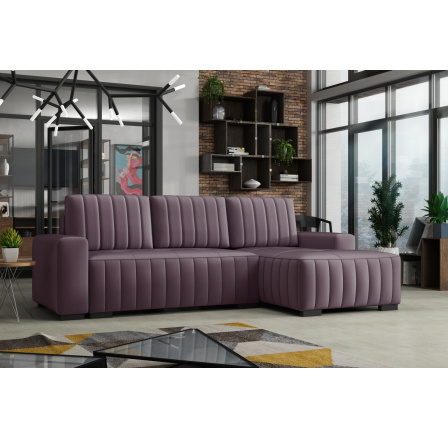 Rohová sedací souprava Hakim P - manila07/fialová Rohová sedací souprava Hakim P - manila07/fialová