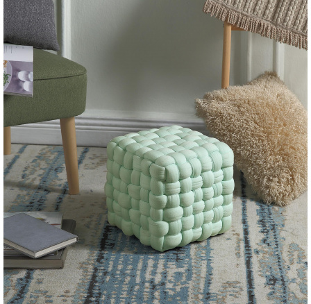 Taburet RUBIK, zelená