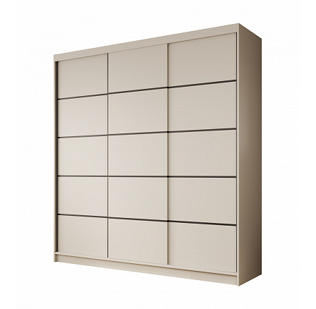 Posuvná skříň Greta 200 Kašmír+Kašmír