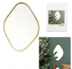 Zrcadlo Arcilla zlatý rombus