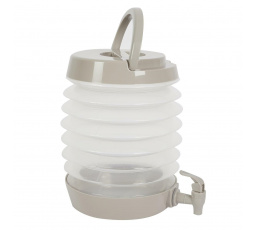 Skládací nádoba na nápoje 5,5L šedá