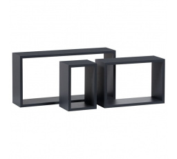 Polička, mdf, šedá, P-009 GREY2