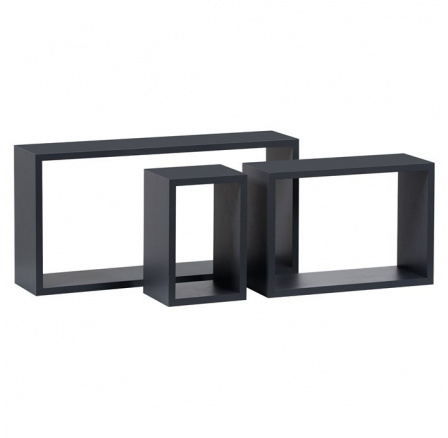 Polička, mdf, šedá, P-009 GREY2