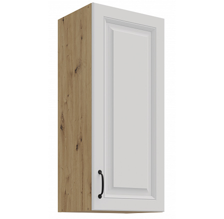 Horní skříňka STELLO - 40 G-90 1F, Dub Artisan/Bílý mat