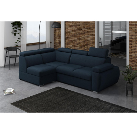 Rohová sedací soustava Bodie VII levá modrá Rohová sedací soustava Bodie VII levá modrá