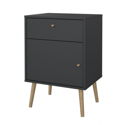 Noční stolek BOAZ 123, Šedá Noční stolek BOAZ 123, Šedá