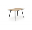 Jídelní stůl BERTO, Přírodní/Černá