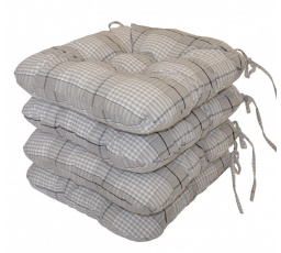 Sedák UNI látka Antik kostka set 4 kusy