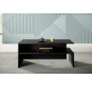 Konferenční stolek Loftia - černý/černý matný