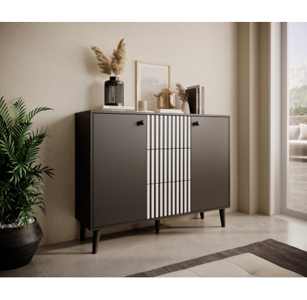 Komoda FADI Černá+Černá