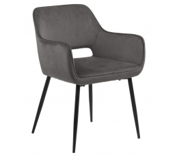 Židle Ranja Tmavě šedá