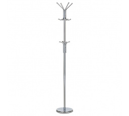 Věšák, kov, stříbrná, 80001-06B CR