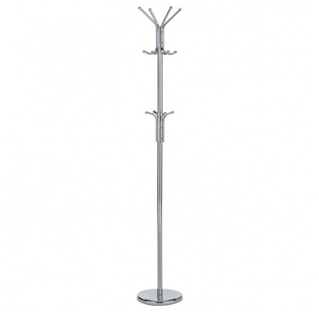 Věšák, kov, stříbrná, 80001-06B CR